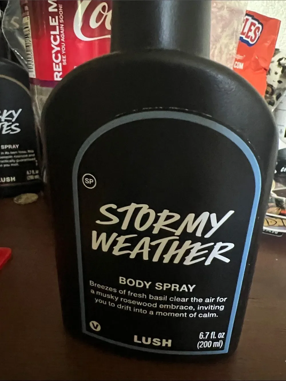 Lush Stormy Weather Body Spray - BRAND NEW 6.7 oz
